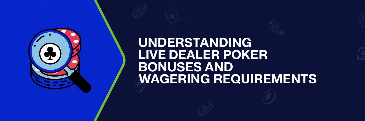 Understanding Live Dealer Poker Bonuses and Wagering Requirements